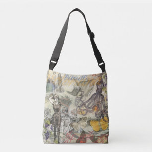 Bolsa Ajustável Bela de banho vitoriana Kraken Surrealismo Vintage