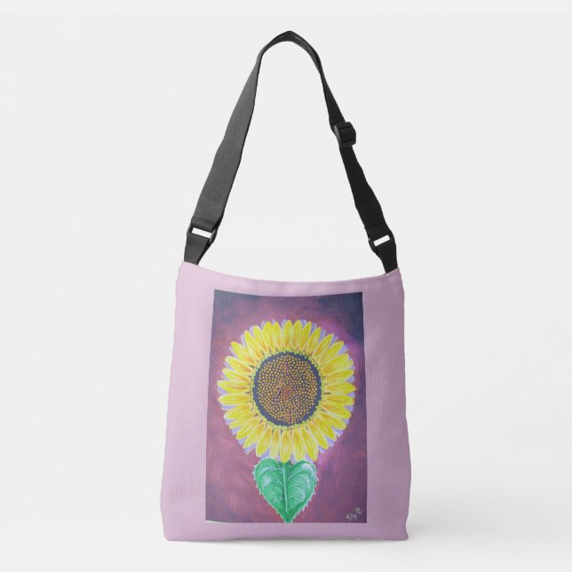 Bolsa Ajustável Bela flor de sol (Frente)