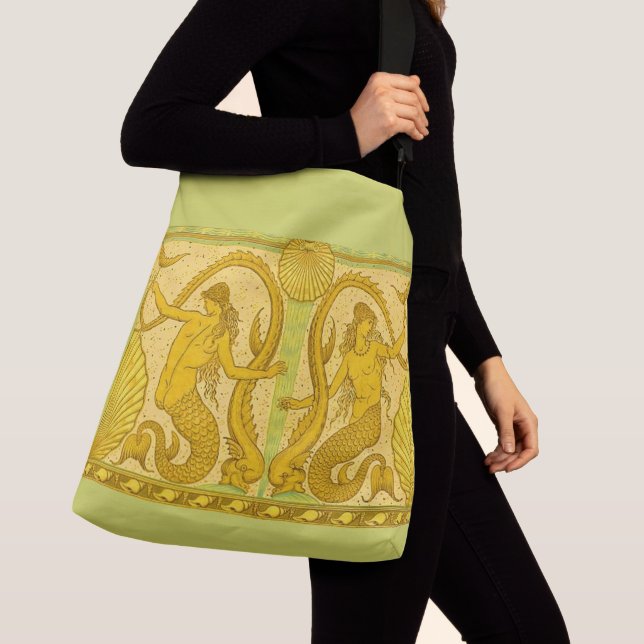 Bolsa Ajustável belas sereias impressão (Close Up)