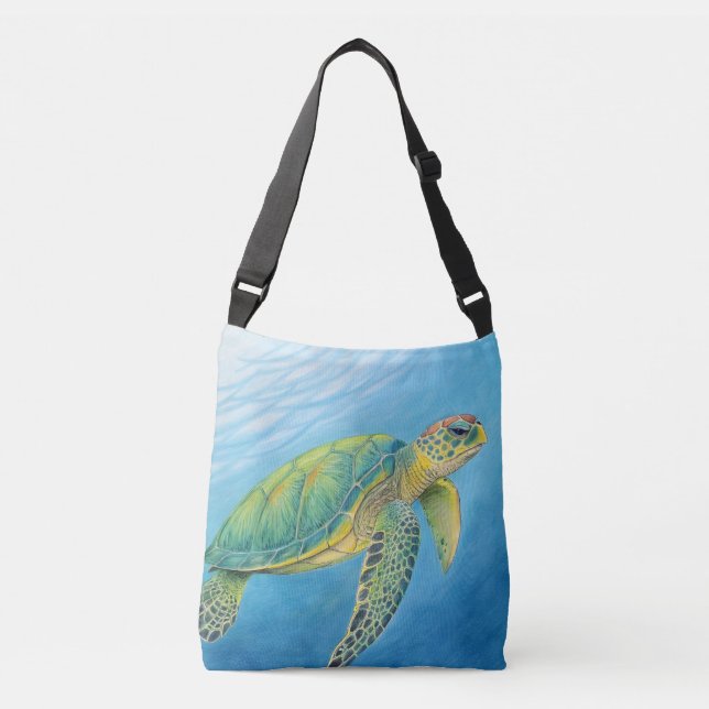 Bolsa Ajustável Beleza da tartaruga (Frente)