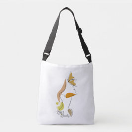 Bolsa Ajustável Beleza Negocial Mulheres Empoderando Aspas de Arte