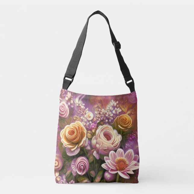 Bolsa Ajustável Belo padrão de acrilato (Frente)