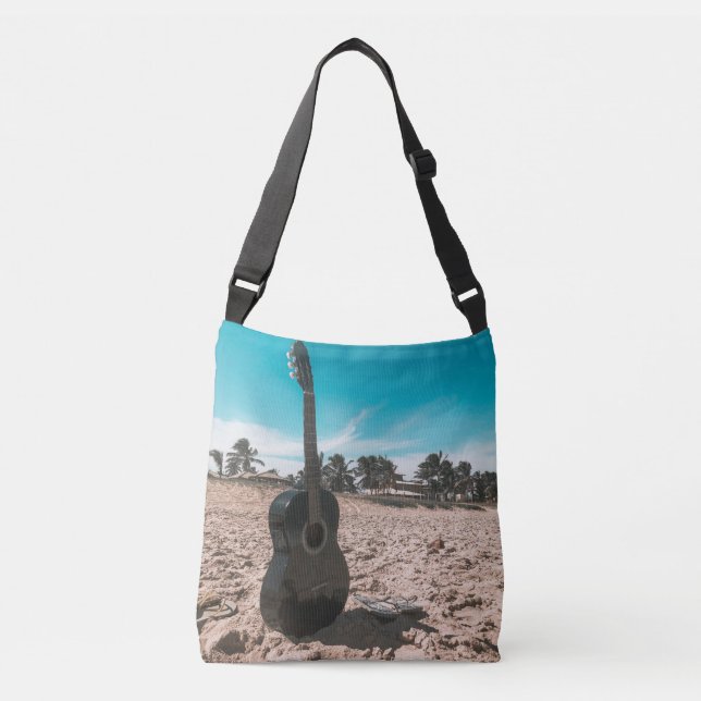 Bolsa Ajustável Belo Violão Acústico (Frente)