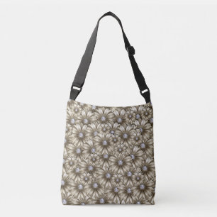 Bolsa Ajustável Belos Flores de Diamante