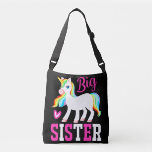 Bolsa Ajustável Big Sister Magical Unicorn com Rainbow Mane & Tail