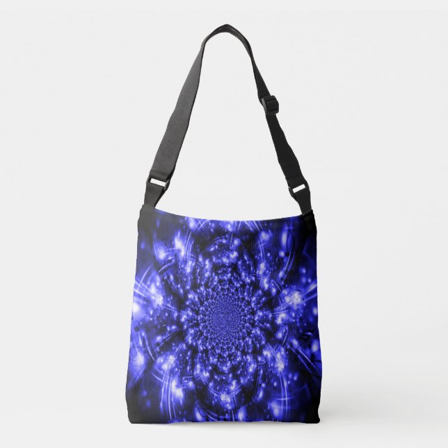 Bolsa Ajustável Blue Sparkling Lights (Frente)