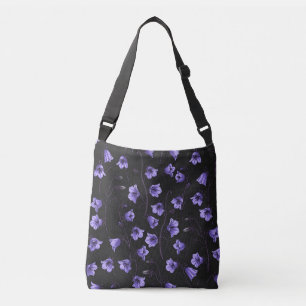 Bolsa Ajustável Bluebells à meia-noite, Harebeldes, Flores