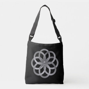 Bolsa Ajustável Boho Chic Mandala Prata