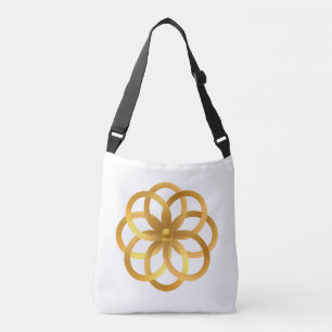 Bolsa Ajustável Boho Chic Ouro Mandala