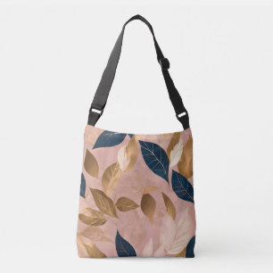 Bolsa Ajustável Boho Dourado Cor-de-Rosa Esbranquiçada Deixa a col