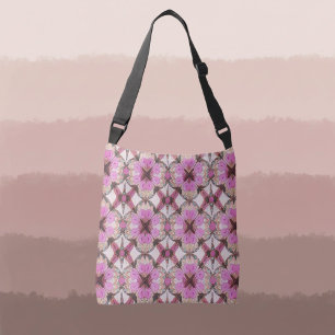 Bolsa Ajustável Boho Pink Floral