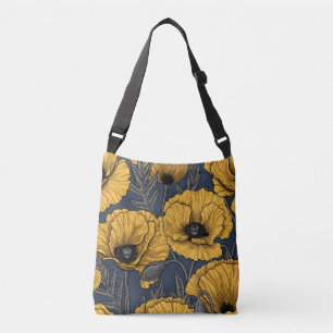 Bolsa Ajustável Bolhas amarelas no marinho
