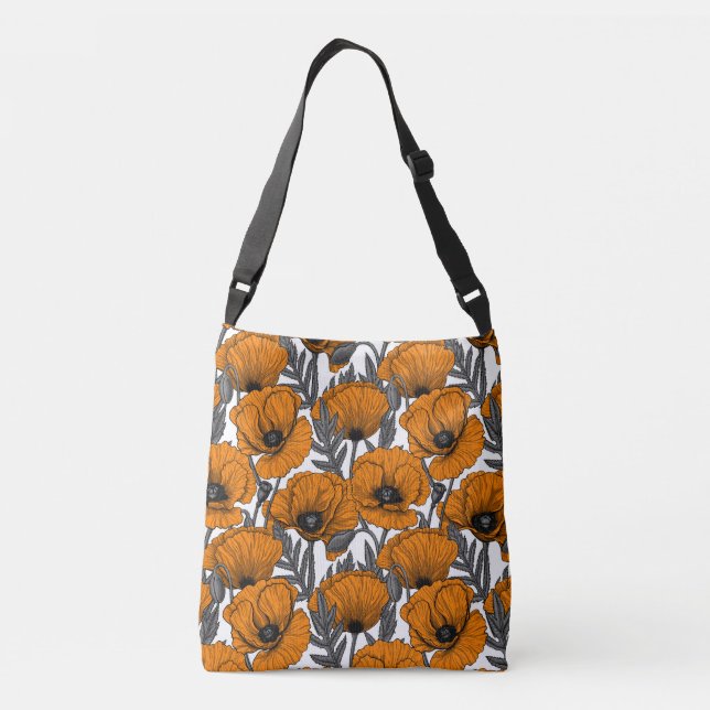 Bolsa Ajustável Bolhas de laranja em branco (Verso)