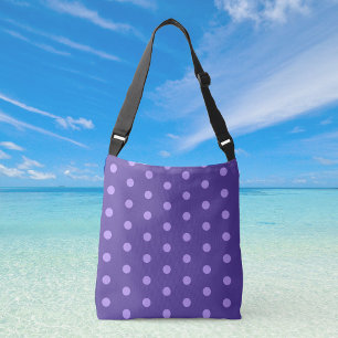 Bolsa Ajustável Bolinhas Roxo - Corpo Corpo