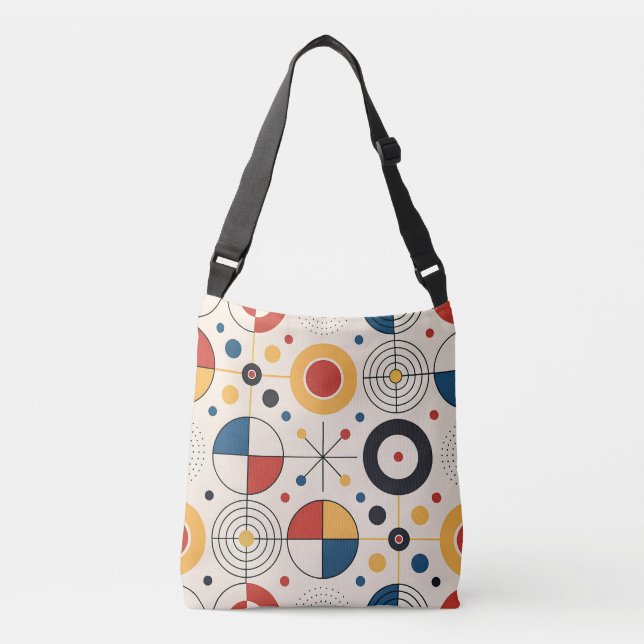 Bolsa Ajustável Bolso con diseño geométrico (Frente)
