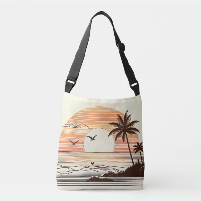 Bolsa Ajustável Bolso tropical (Frente)