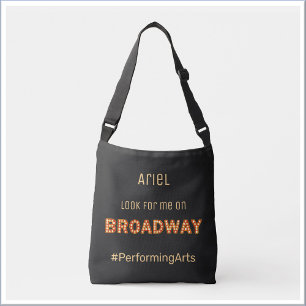 Bolsa Ajustável Bonita Procura-me na Bag da Broadway Crossbody