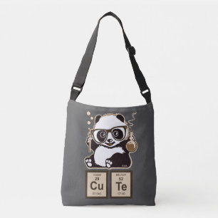 Bolsa Ajustável Bonito descoberto panda da química