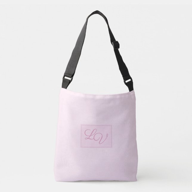 Bolsa Ajustável Bonito Rosa e Blush (Frente)