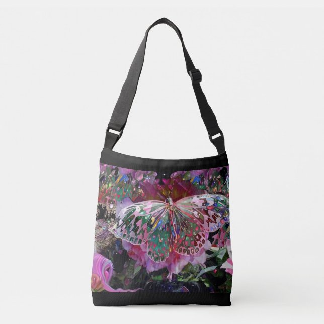 Bolsa Ajustável Borboleta Amanhecer Crescente (Frente)