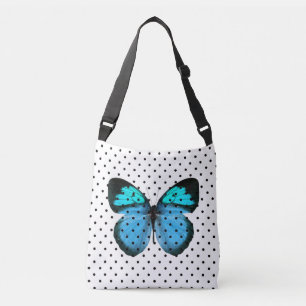Bolsa Ajustável Borboleta de Bolinhas Chic