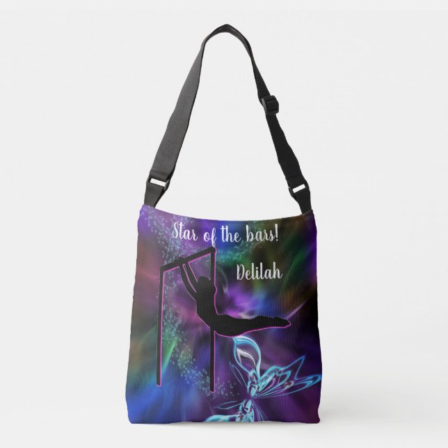 Bolsa Ajustável Borboleta de Ginástica Estrela das Barras Personal (Frente)