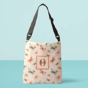 Bolsa Ajustável Borboletas Aquarela Modernas