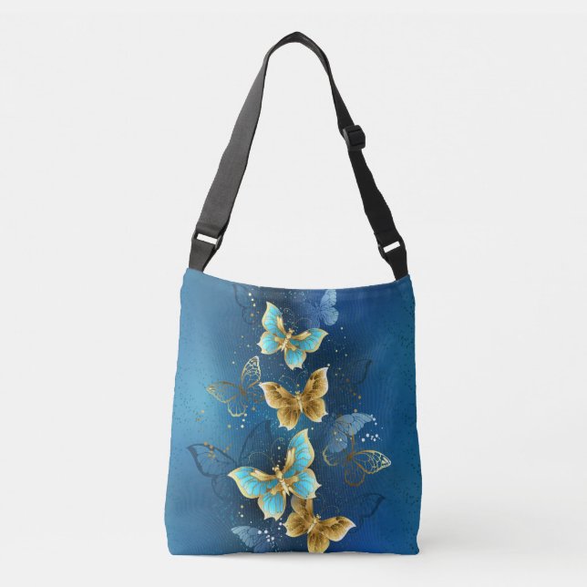 Bolsa Ajustável Borboletas de ouro (Frente)