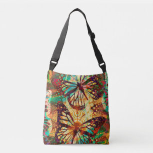 Bolsa Ajustável Borboletas Psicodélicas Tie Dye