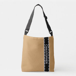 Bolsa Ajustável Borda preta de costura + seu backgr. & ideias