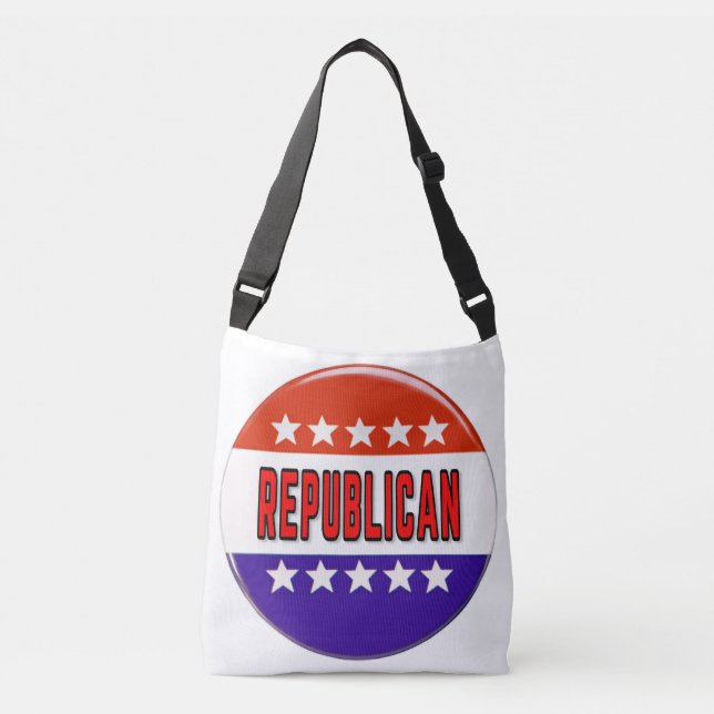 Bolsa Ajustável Botão Republicano (Frente)