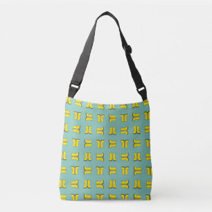 Bolsa Ajustável Botas de Borracha Amarela para Chuva