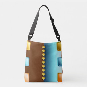 Bolsa Ajustável Botões de vidro