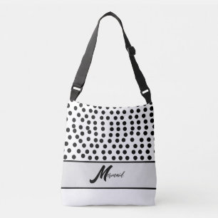 Bolsa Ajustável Branco preto