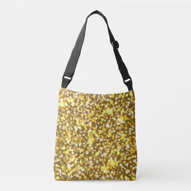 Bolsa Ajustável brilho do ouro (Frente)