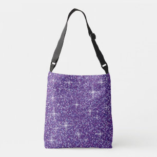 Bolsa Ajustável Brilho iridescente roxo
