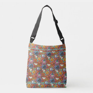 BOLSA AJUSTÁVEL BRINCADEIRA, GATO, FANTASMA, COLORIDA HALLOWEEN FO