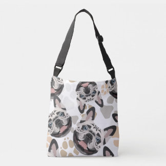 Bolsa Ajustável Buldogue francês das patas do cão do teste padrão