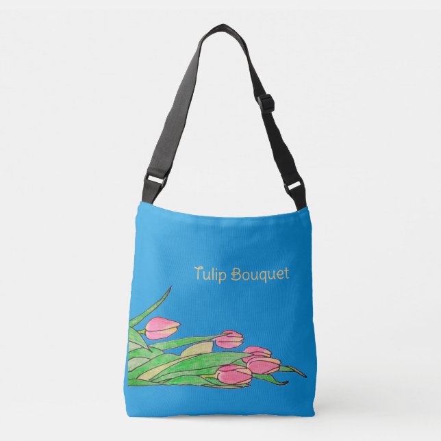 Bolsa Ajustável Buquê de Tulipas  (Frente)