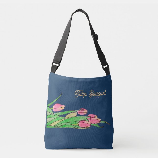 Bolsa Ajustável Buquê de Tulipas Deitado (Frente)