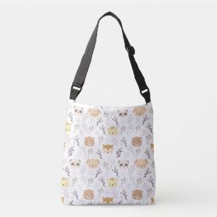 Bolsa Ajustável Cabeça Animal Adorável E Padrão Floral