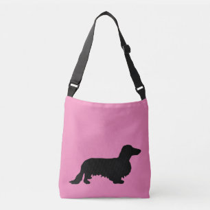 Bolsa Ajustável Cabelo Longo Dachshund - Silhouette 1