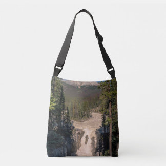 Bolsa Ajustável Cachoeira Sunwapta Poderosa Cachoeira de Montanha