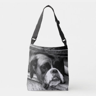 Bolsa Ajustável Cachorro-Boxeador no Windowsill bagcb arc2
