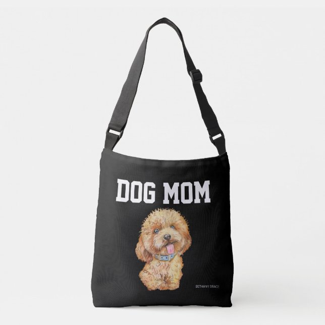 Bolsa Ajustável Cachorro Cachorro Corajoso Mãe (Frente)