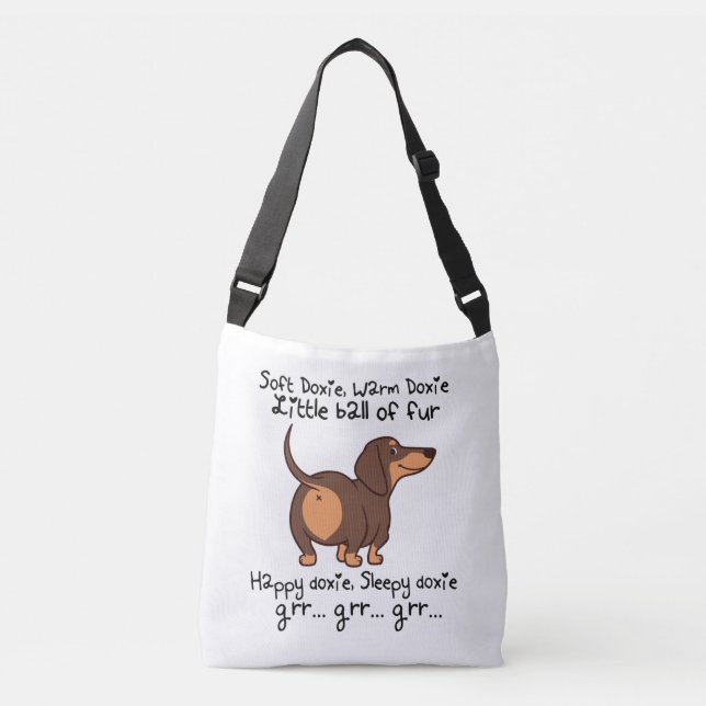 Bolsa Ajustável Cachorro-Cachshund-Wiener Cachorro (Frente)