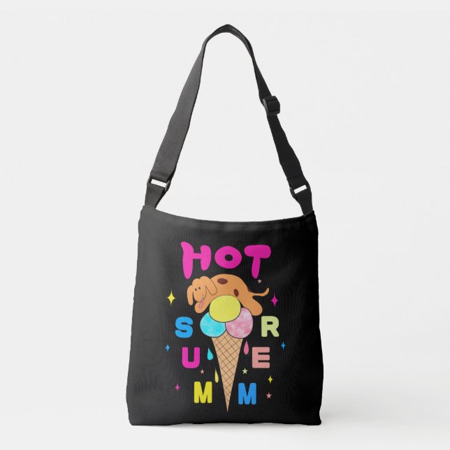 Bolsa Ajustável Cachorro com sorvete (Frente)