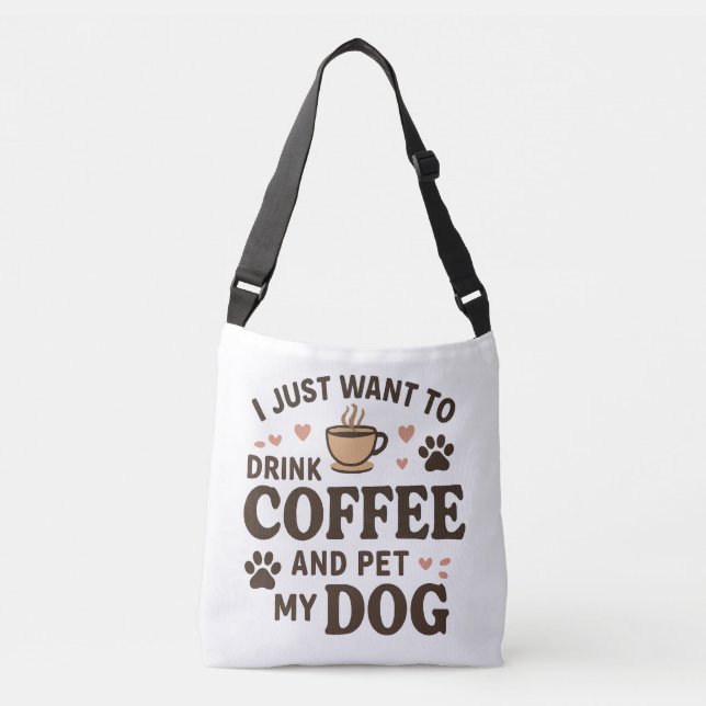 Bolsa Ajustável Cachorro Engraçado Cachorro Cachorro Mãe Pai Cacho (Frente)