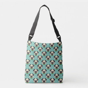 Bolsa Ajustável Cachorro Feliz e Bonito com Papillon