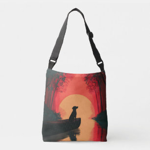 Bolsa Ajustável Cachorro Negro Labrador Mínimo